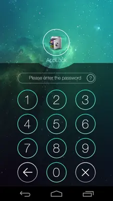 AppLock Theme Space android App screenshot 1